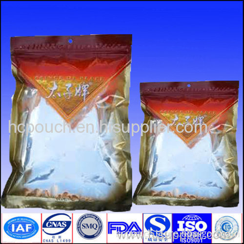 Resealable Aluminum Foil Packaging Bags 